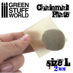 green stuff world Chainmail Size L Texture Plate