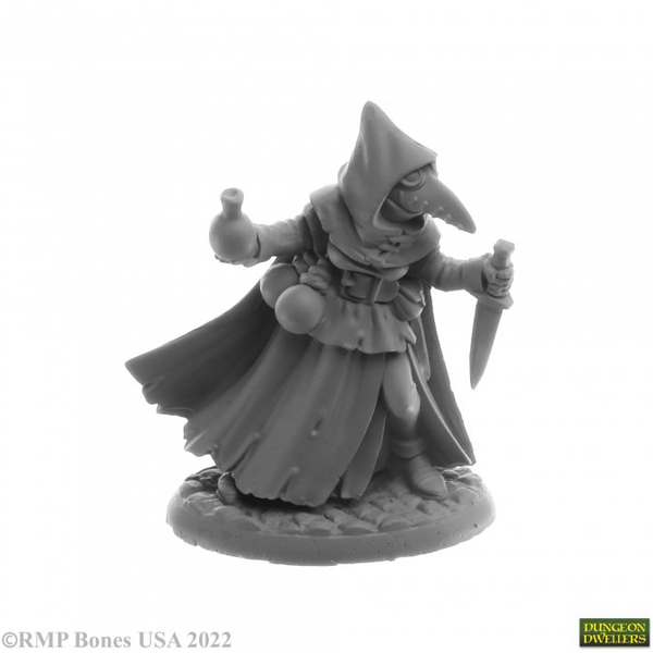reaper miniatures 07017 Sister Hazel, Plague Doctor Dungeon Dwellers Plastic