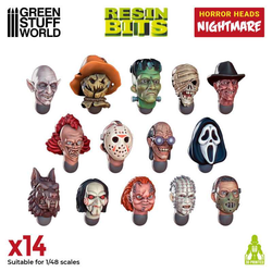 Horror Heads Nightmare by Green Stuff World