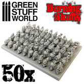 Resin Burning Skulls by Green St...