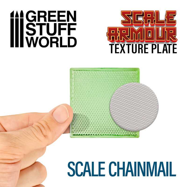 Scale Armour Chainmail Texture Plate by Green Stuff World