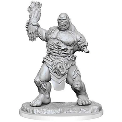 Zombie Brute unpainted miniature by Wizkids as part of their Wave 16 Nolzur's Marvelous Miniatures range for Pathfinder. A miniature representing an undead zombie with his flesh decaying on his bones, guts hanging out and his severed arm in his other hand as a weapon.