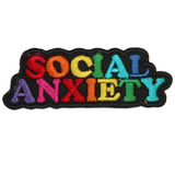 Social Anxiety Iron On Patch