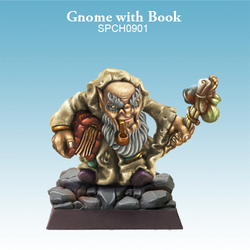 Gnome with Book - SpellCrow - SPCH0901