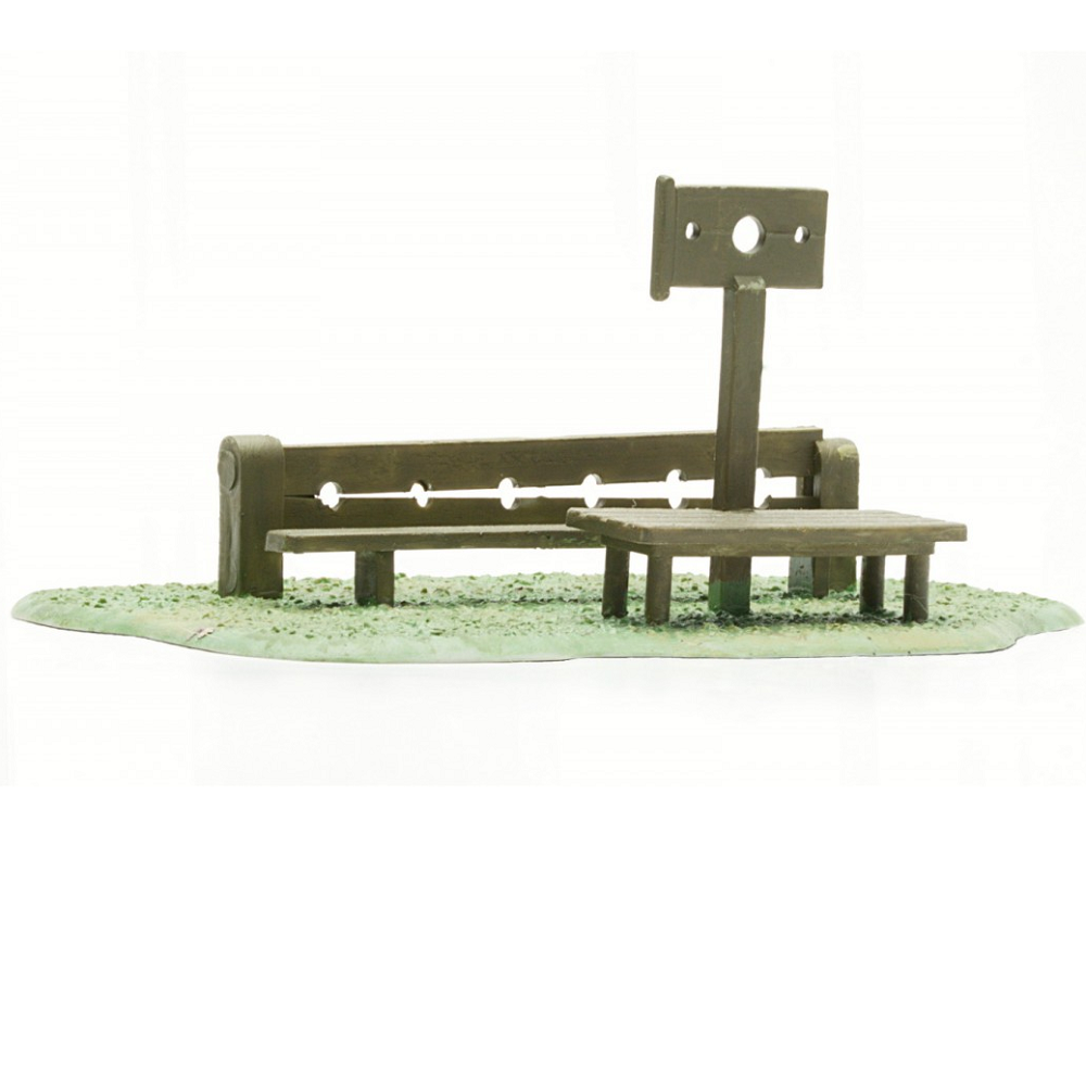 Village Stocks OO/HO Scale - Dapol Kitmaster