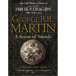 A Storm of Swords Part 2 Blood and Gold which is book three of A Song of Ice & Fire, a paperback by George R.R. Martin.