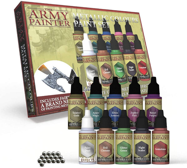 Army Painter Metallic Colour Paint Set 