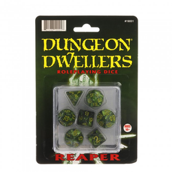 19001 Dungeon Dwellers RPG Dice Set - Reaper Miniatures