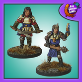 Cleric & Rogue by Bad Squidd...