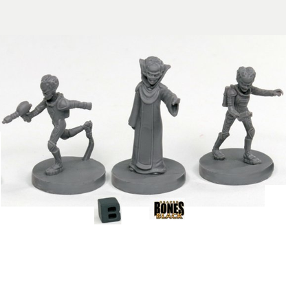 49001 - Alien Overlords x3 (Bones Black)
