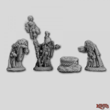 Reaper Miniatures dark heaven legends metal miniature 02904 Witch Coven sculpted by Adam Clarke