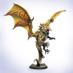 Durkar The Sovereign Serpent from the Dungeons and Lasers range is a plastic dragon