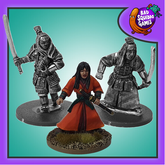 The Widows are metal gaming figu...