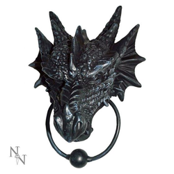 Black Dragon Door Knocker