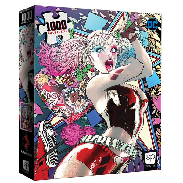 Harley Quinn 1000 Piece Puzzle box art 