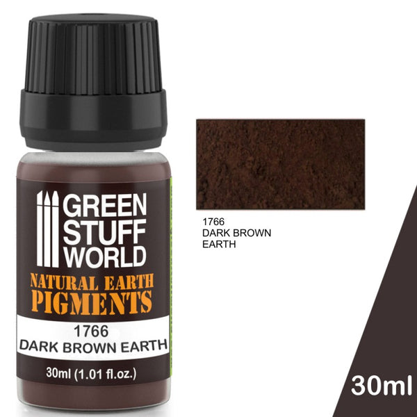 Pigment DARK BROWN EARTH-1766- Green Stuff World