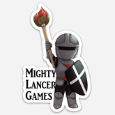 Sir Lance Sticker  MLG Mascot St...