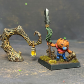 Little Dyniaq With Spear  Hand p...