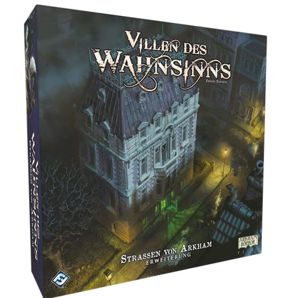 Mansions of Madness Streets of Arkham box art 
