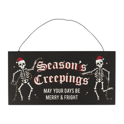Seasons Creepings Hanging Sign