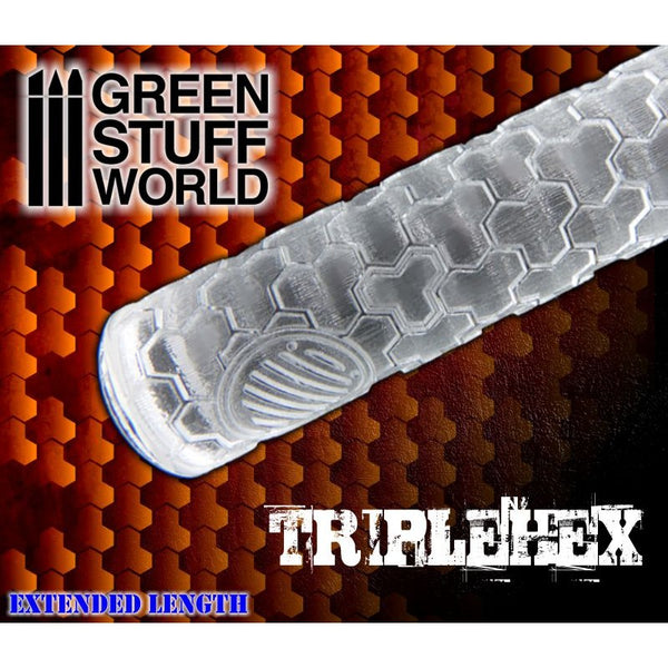 TripleHex - Rolling Pin - 1161 Green Stuff World