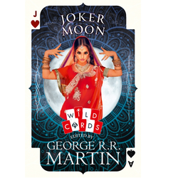 Wild Cards Joker Moon a paperback edited by George R.R. Martin.