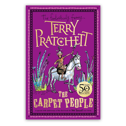 The Carpet People a paperback by Terry Pratchett. 