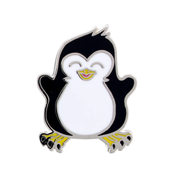 Psycho Penguin Enamel Pin Badge