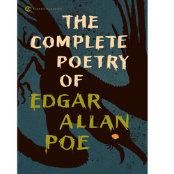 The Complete Poetry Of Edgar Allan Poe a paperback book featuring the poetry of Edgar Allan Poe.