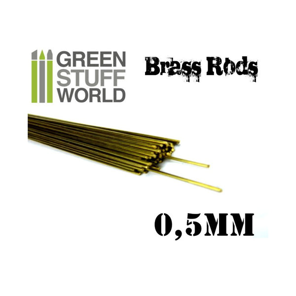 Pinning Brass Rods 0.5mm- 9247 -Green Stuff World