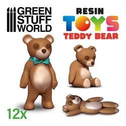 Teddy Bear Resin Set - Green Stuff World