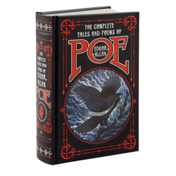 The Complete Tales and Poems of Edgar Allan Poe a hardback leather fine binding book from the Barnes & Noble Collectible Classics.