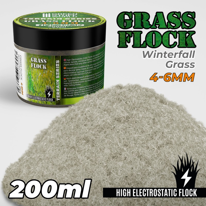 Winterfall Grass 4-6mm Flock -200ml- GSW