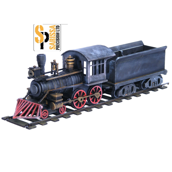 Old West Locomotive & Tender - Sarissa - D052