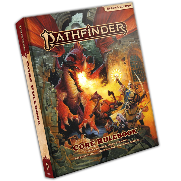 Pathfinder Core Rulebook Second Edition cover art 