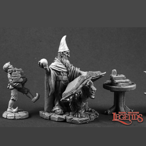 Reaper Miniatures dark heaven legends metal miniature 03186 Wizard's Workshop sculpted by Tre Manor and Geoff Valley