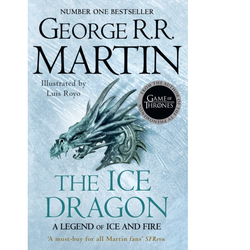 The Ice Dragon a paperback by George R.R. Martin