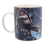 Anne Stokes Age of Dragons range and features a Rock Dragon design on one side of the mug 