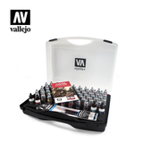 Game Color - Vallejo Case - 72 Paints & 3 brushes - 72.172