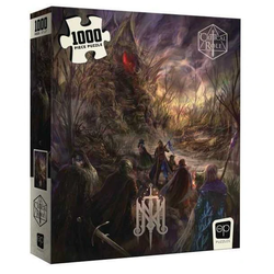 Critical Role The Mighty Nein Isharnai's Hut 1000 Piece Jigsaw Puzzle features a picture of Nein making this a great gift for any Critical Role fan.