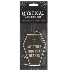 y Other Ride Is A Hearse Air Freshener - Vanilla Scented