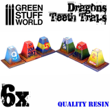 Resin Dragon Teeth Tank Traps by Green Stuff World