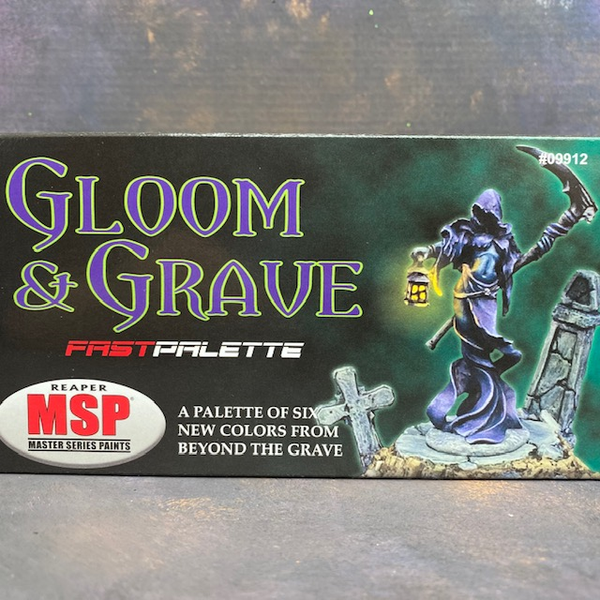 Gloom & Grave - Fast Palette -09912- Reaper Boxed Paint Set