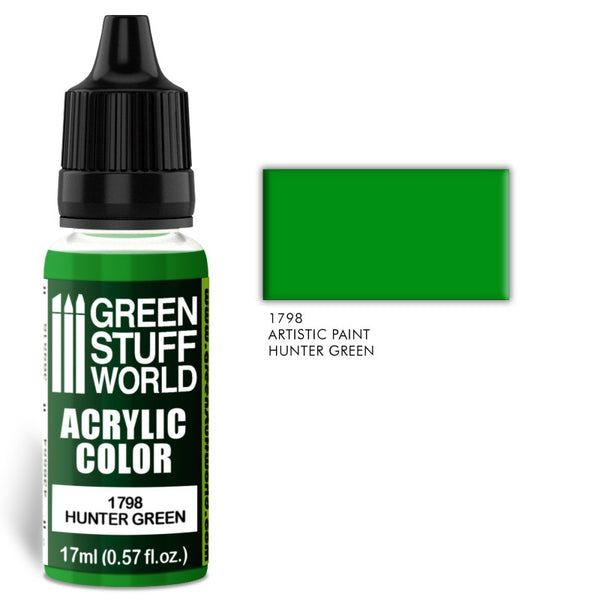 HUNTER GREEN -Acrylic Colour -1798  Green Stuff World