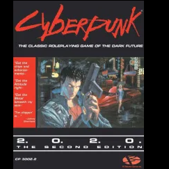 Cyberpunk 2020 book cover art 
