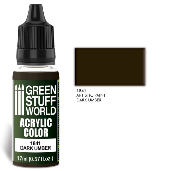 DARK UMBER -Acrylic Colour -1841- Green Stuff World