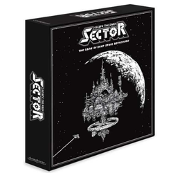 Escape The Dark Sector  BoardGame, a black box with a crumbling space station on the front