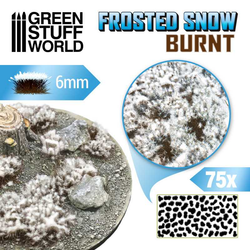 Green Stuff World Frosted Snow Burnt Tufts 6mm