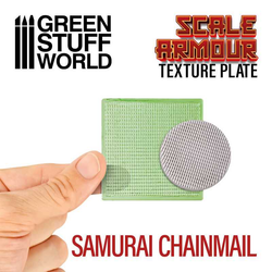 Scale Armour Samurai Chainmail Texture Plate by Green Stuff World