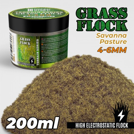 Savanna Pasture 4-6mm Flock -200ml- GSW